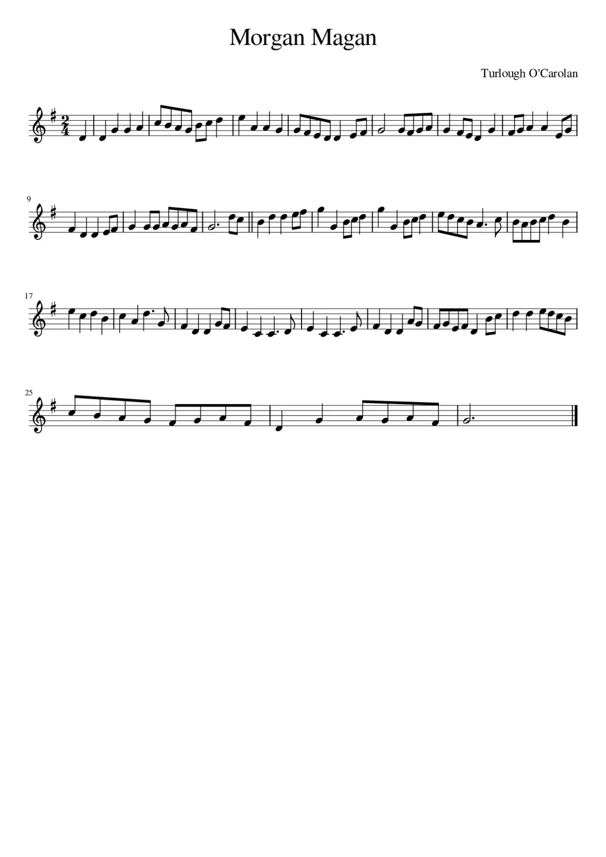 Morgan Magan - Page 1