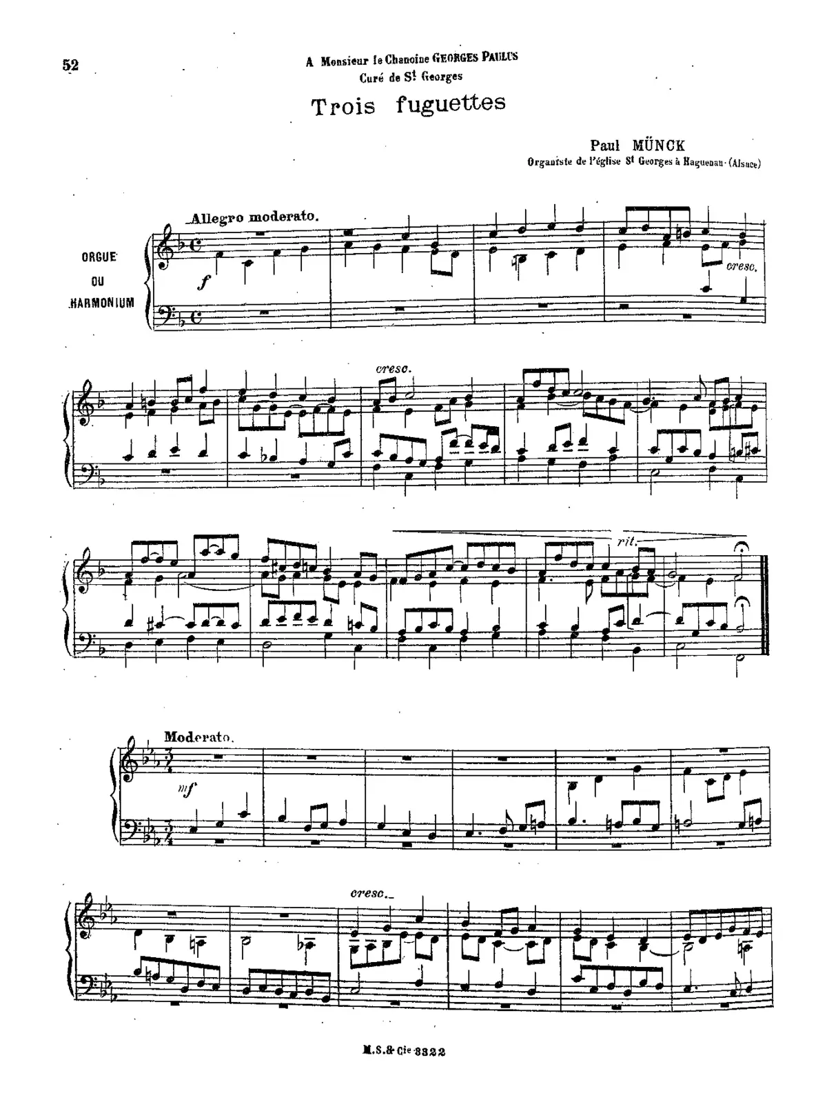 3 Fuguettes - Page 1