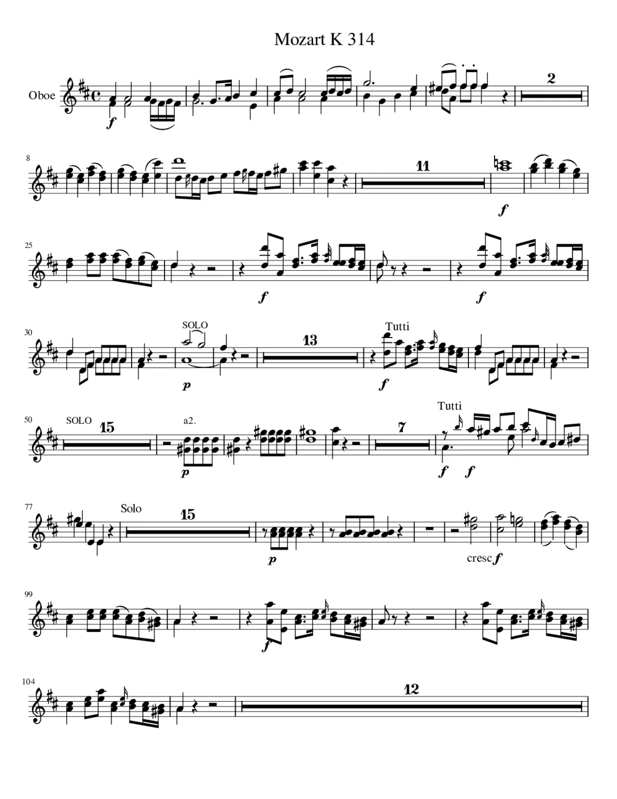 Flute Concerto - Page 1