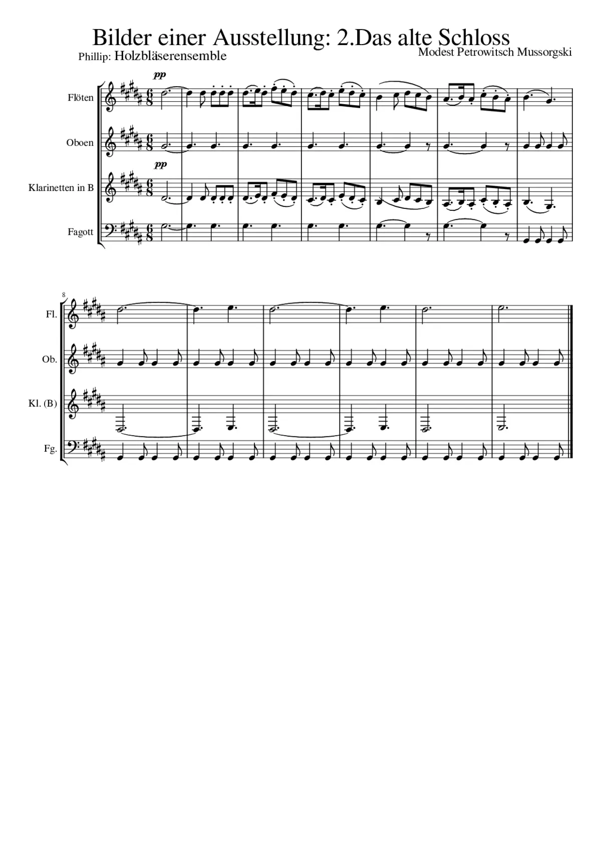 Pictures at an Exhibition - Page 1