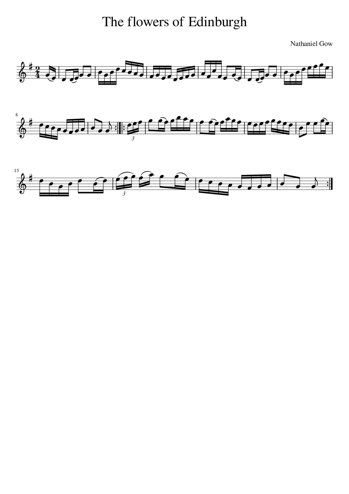 The flowers of Edinburgh - Page 1