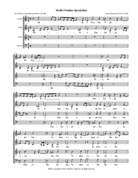 Hodie Paulus Apostolus