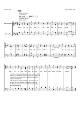 Hoch freuet sich der König SWV 117