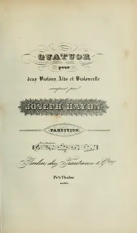 String Quartet in B-flat major