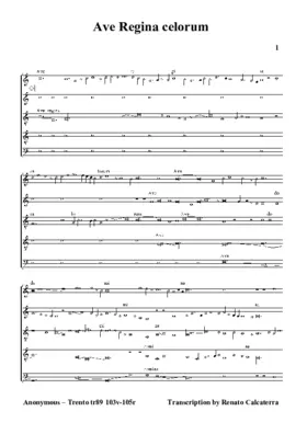 Ave Regina cælorum