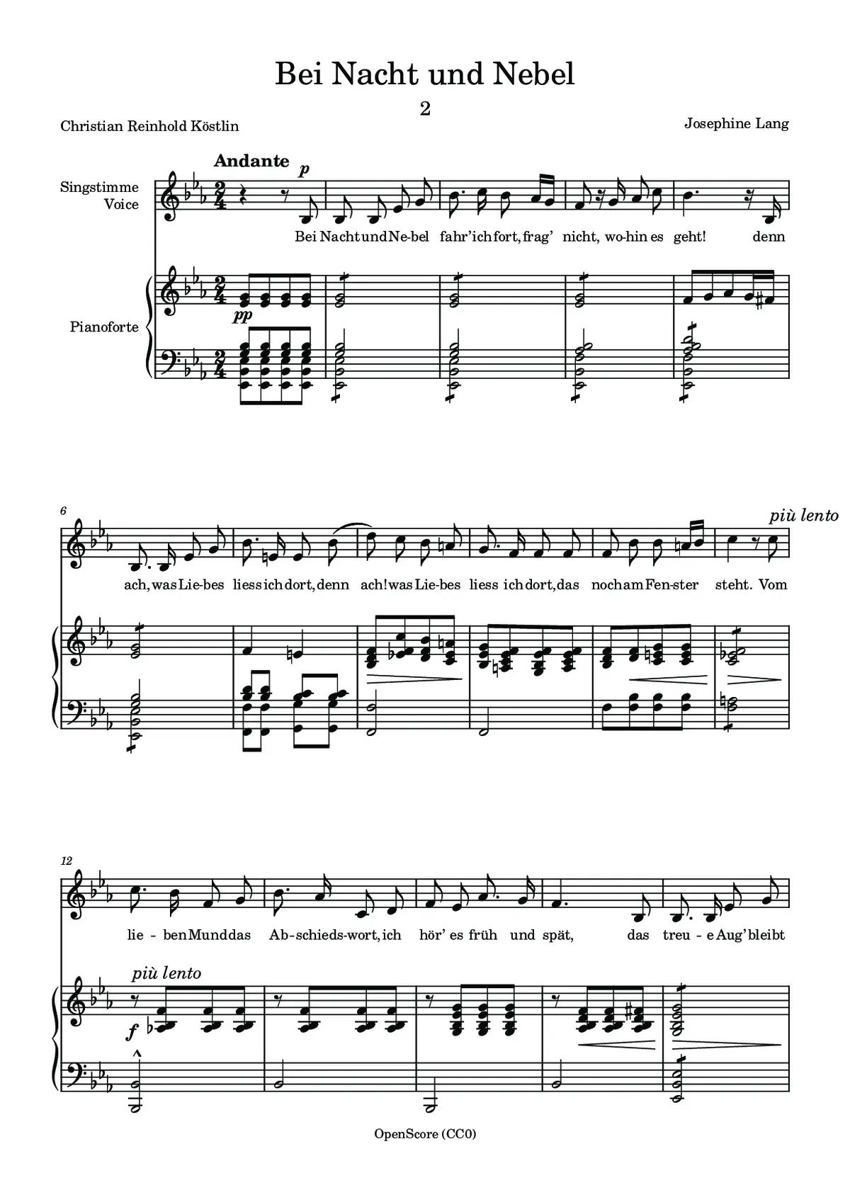 Bei Nacht und Nebel - Page 1