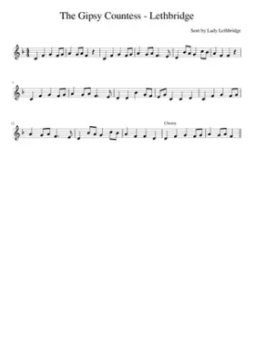 The Gipsy Countess - Lethbridge