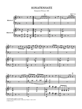 Sonata for 2 Pianos in G minor