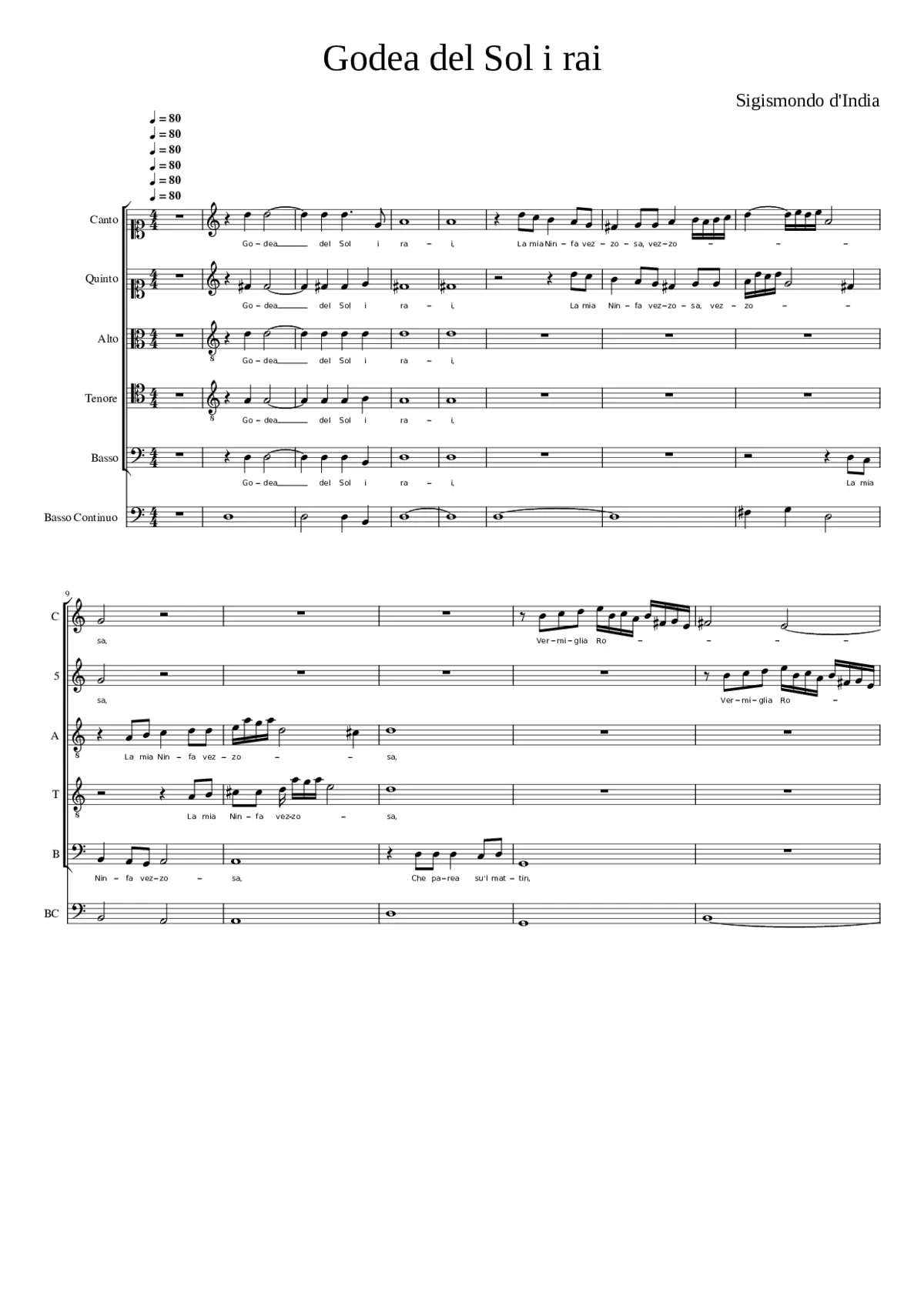 Godea del Sol i rai - Page 1