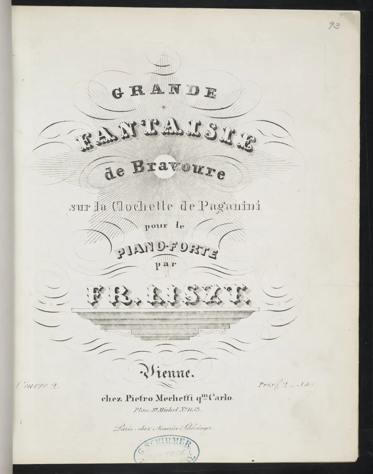 Grande fantasie di bravura sur La clochette - Page 1