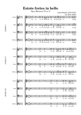 Estote fortes in bello