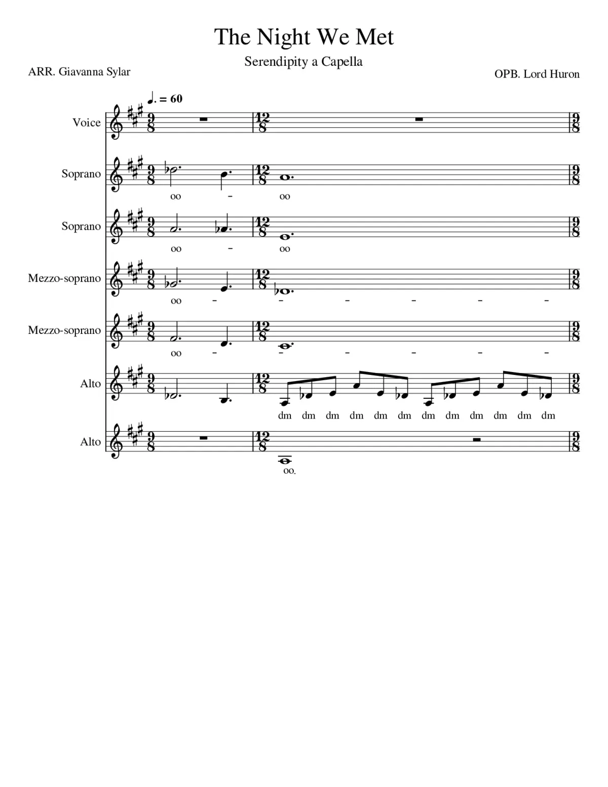 the night we met - Page 1