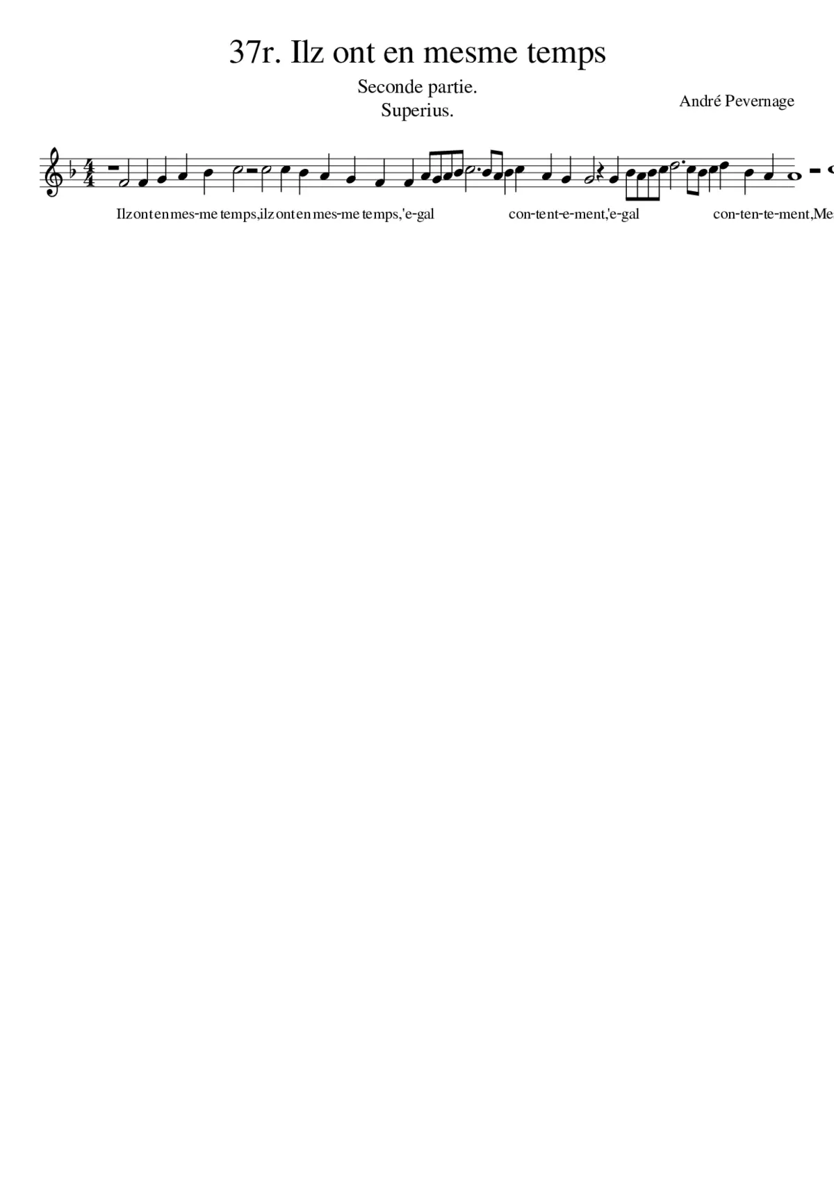 37r. Ilz ont en mesme temps - Page 1