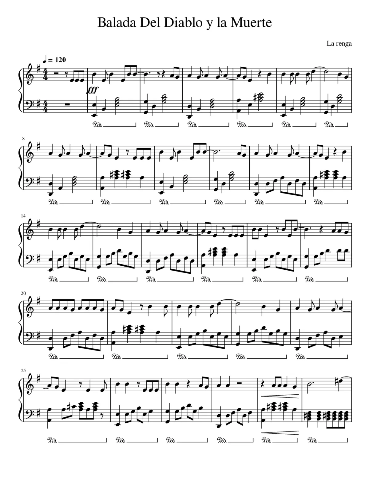 la balada del diablo y la muerte - Page 1