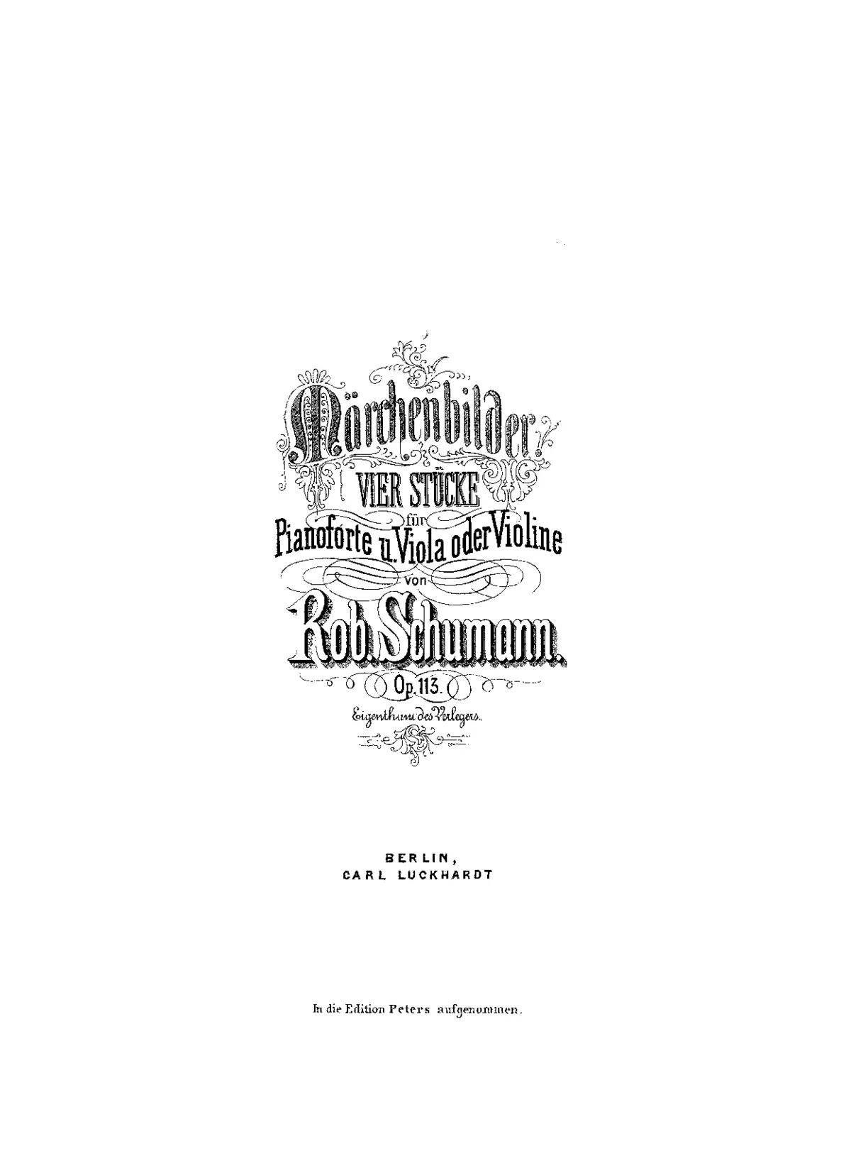 Märchenbilder - Page 1