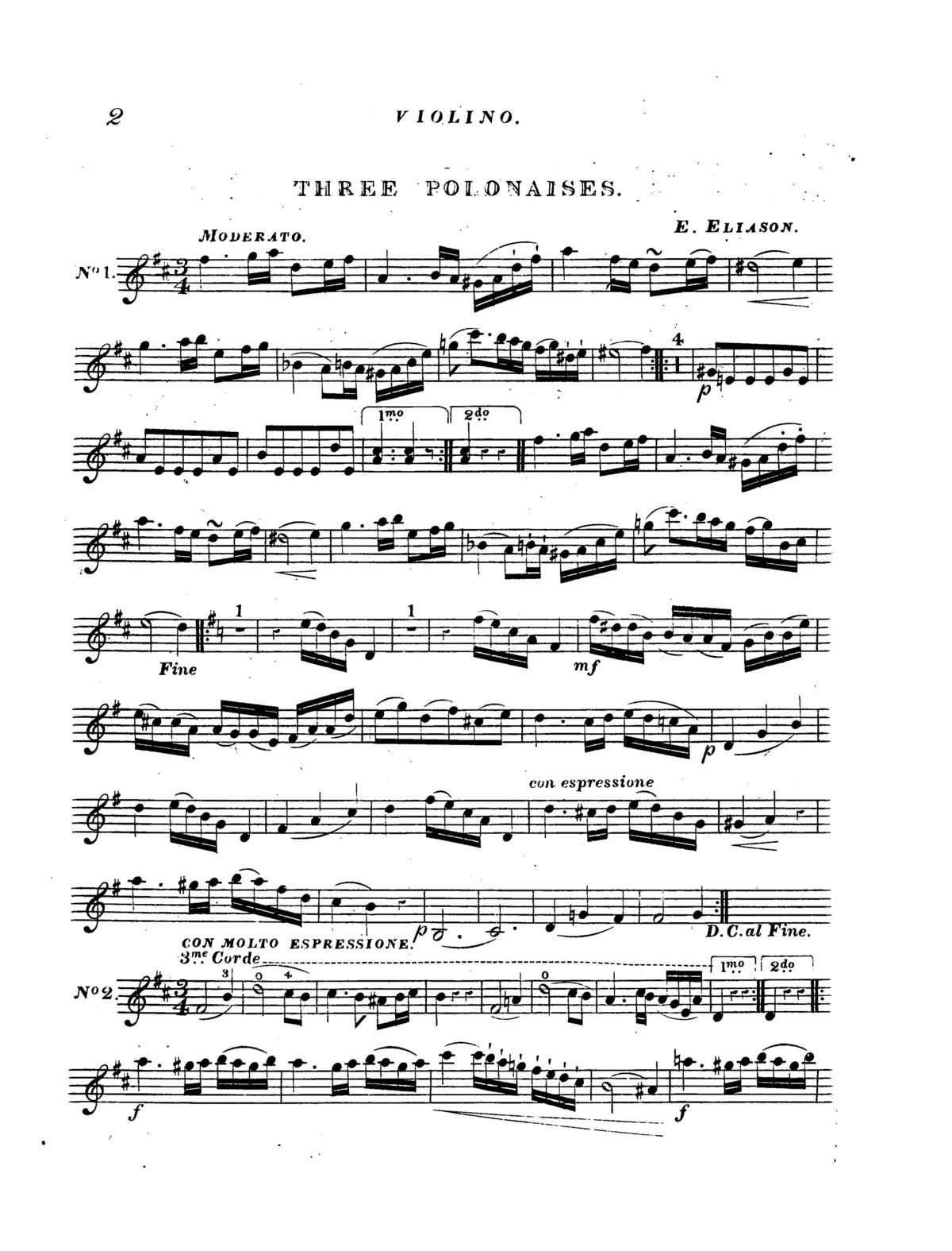 3 Polonaises - Page 1