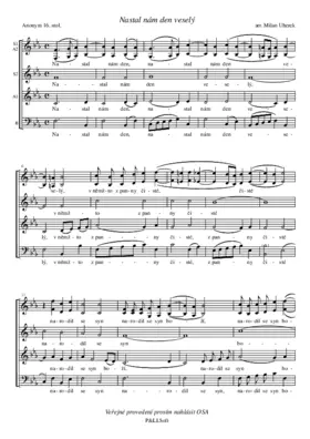 Nastal nám den veselý