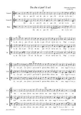 Da che si part'il sol