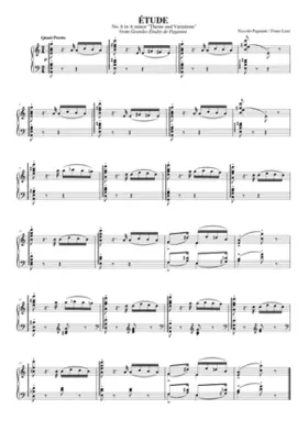 Grandes études de Paganini S.141