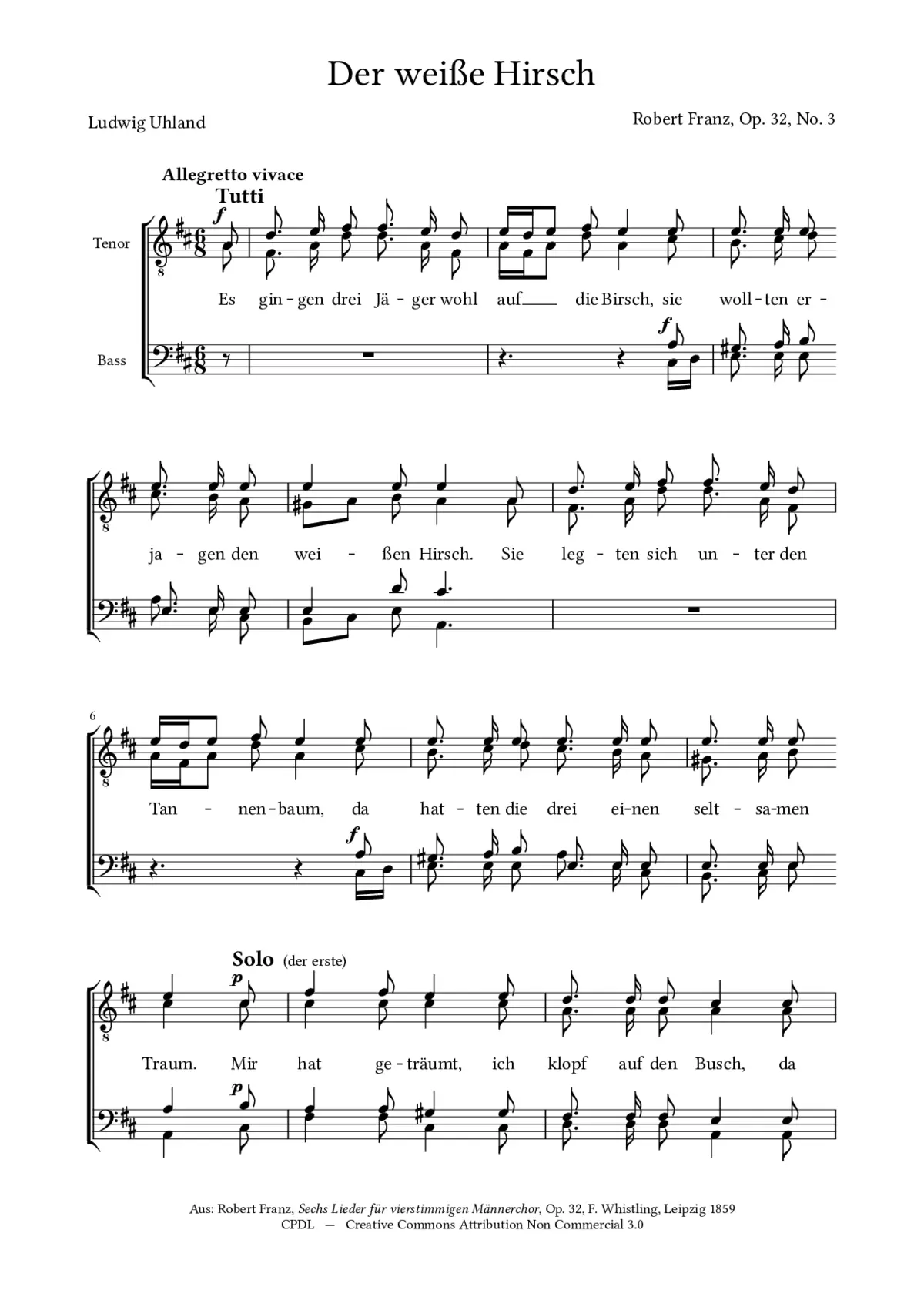 Der weiße Hirsch - Page 1