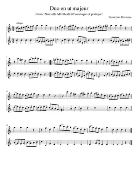Duo en ut majeur