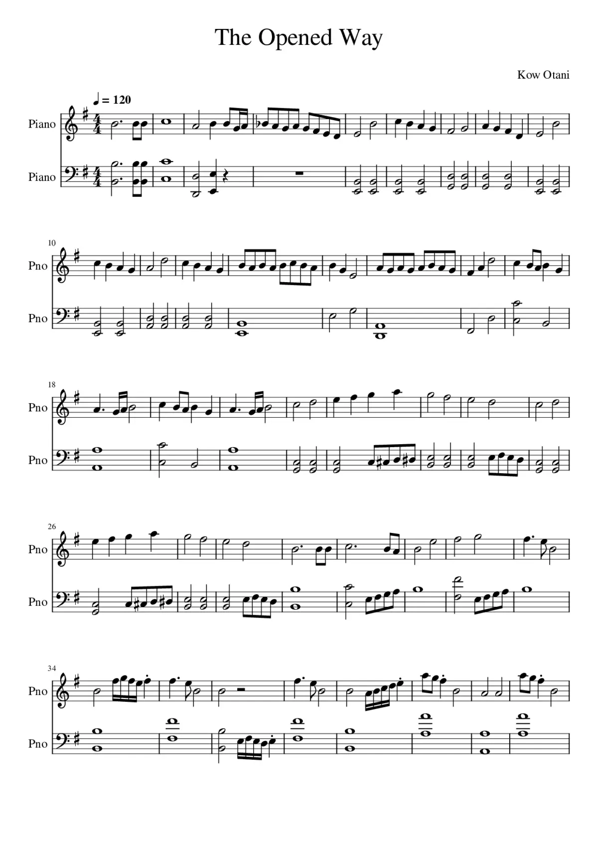 The Opened Way - Page 1