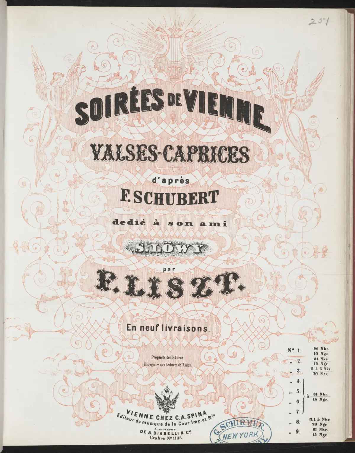 Soirées de Vienne - Page 1