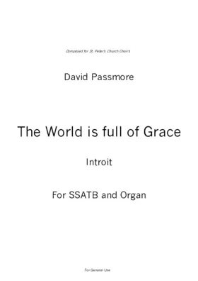 The world is full of Grace