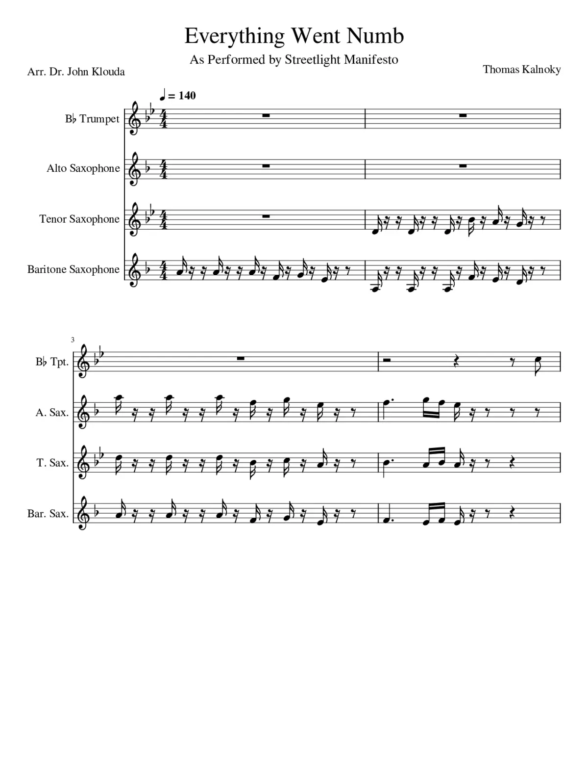 everything went numb - Page 1