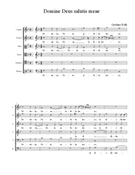 Domine Deus salutis meae