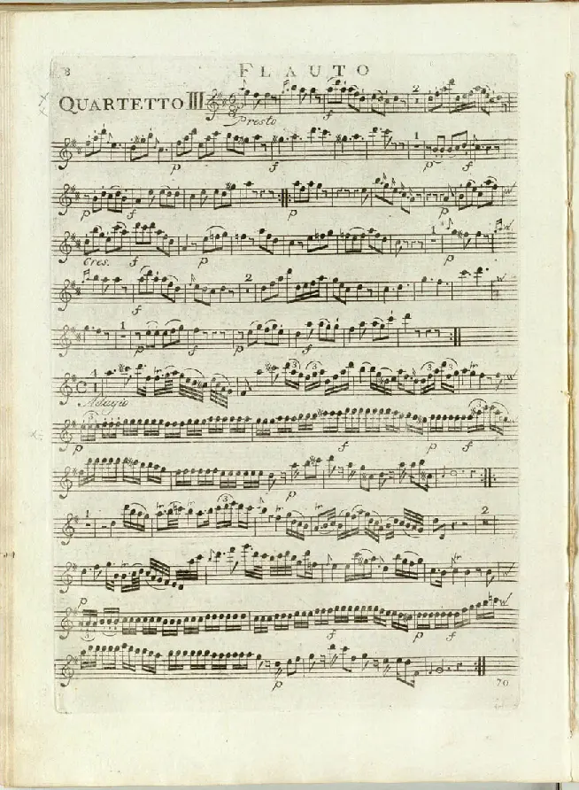 Divertimento in D major, Hob.II:D10 - Page 1