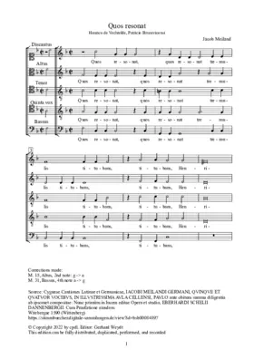 Quos resonat