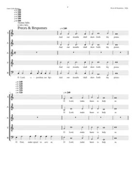 Preces and Responses