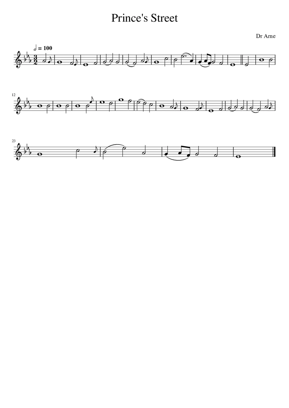 Prince's Street - Page 1