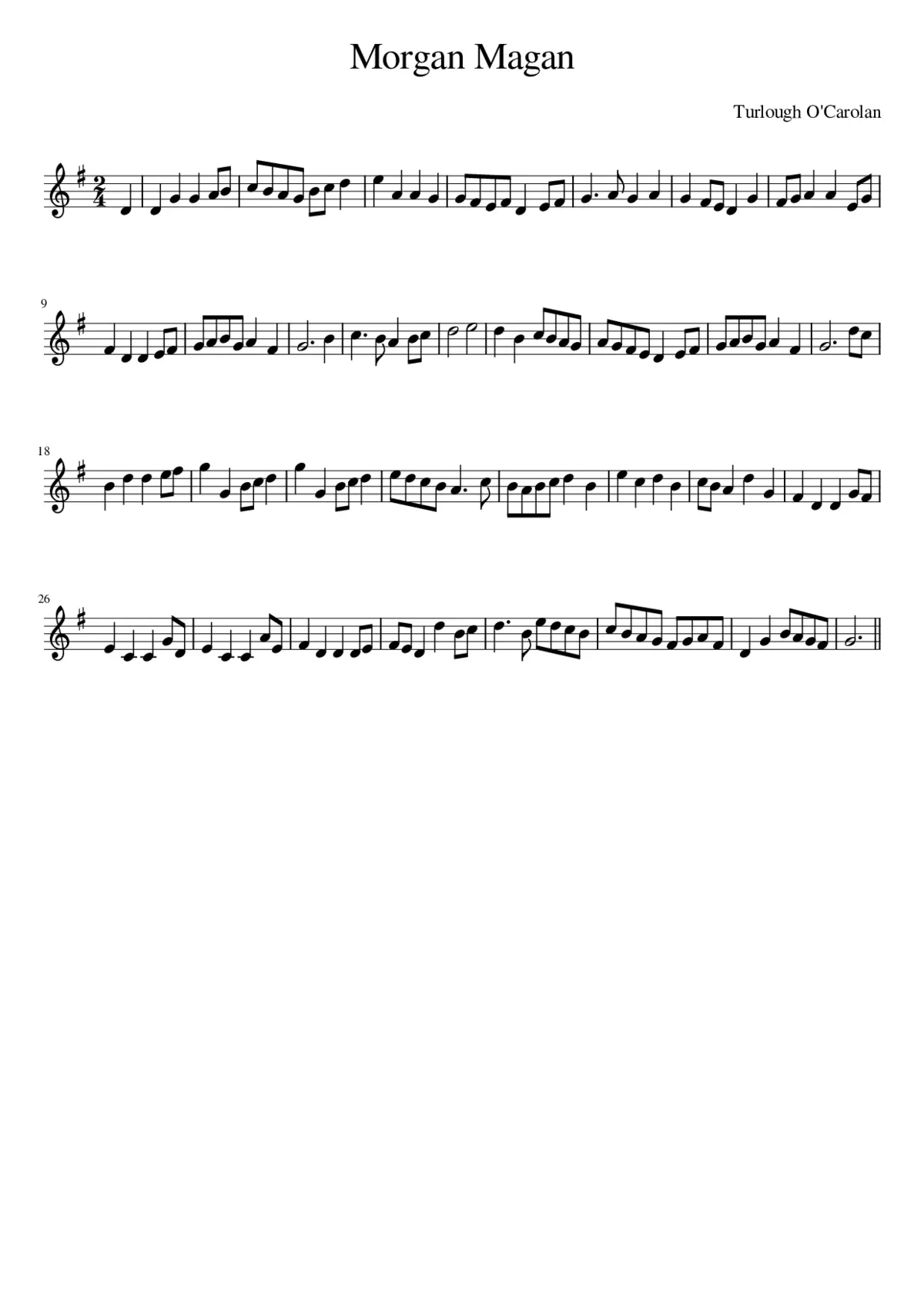 Morgan Magan - Page 1