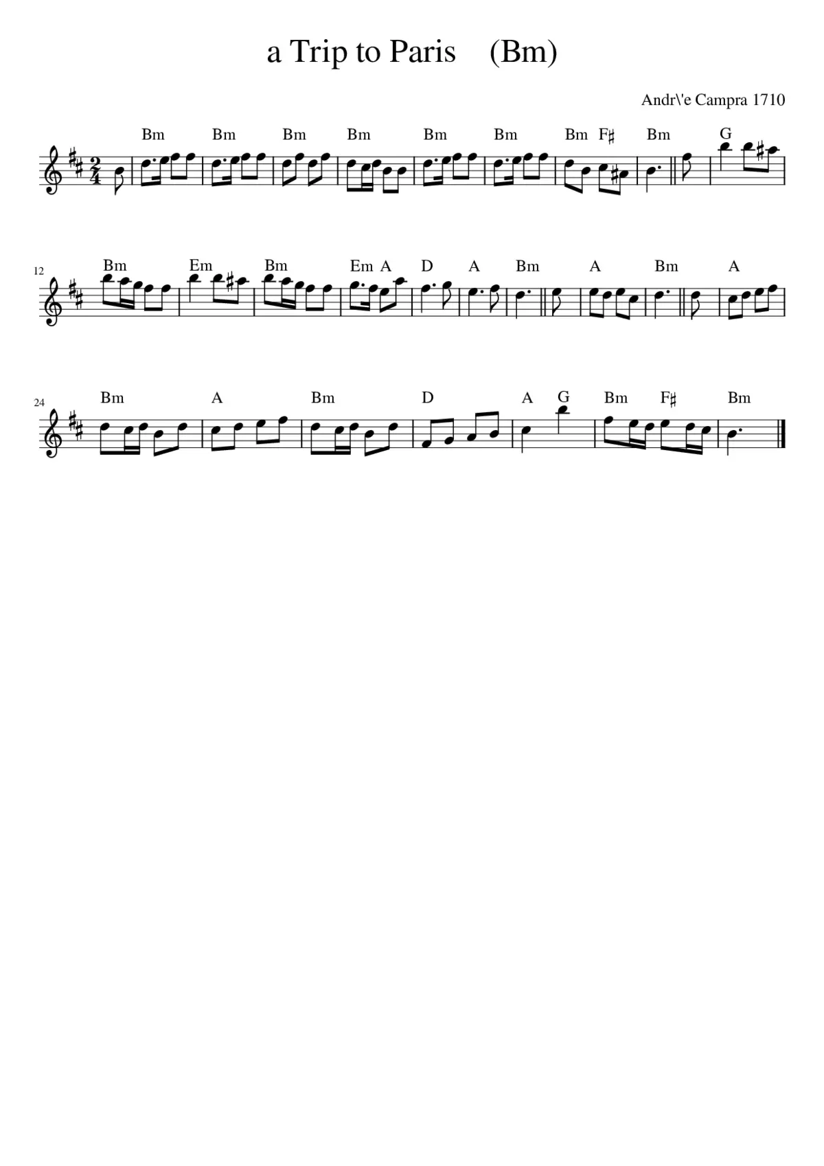 A Trip To Paris - Page 1