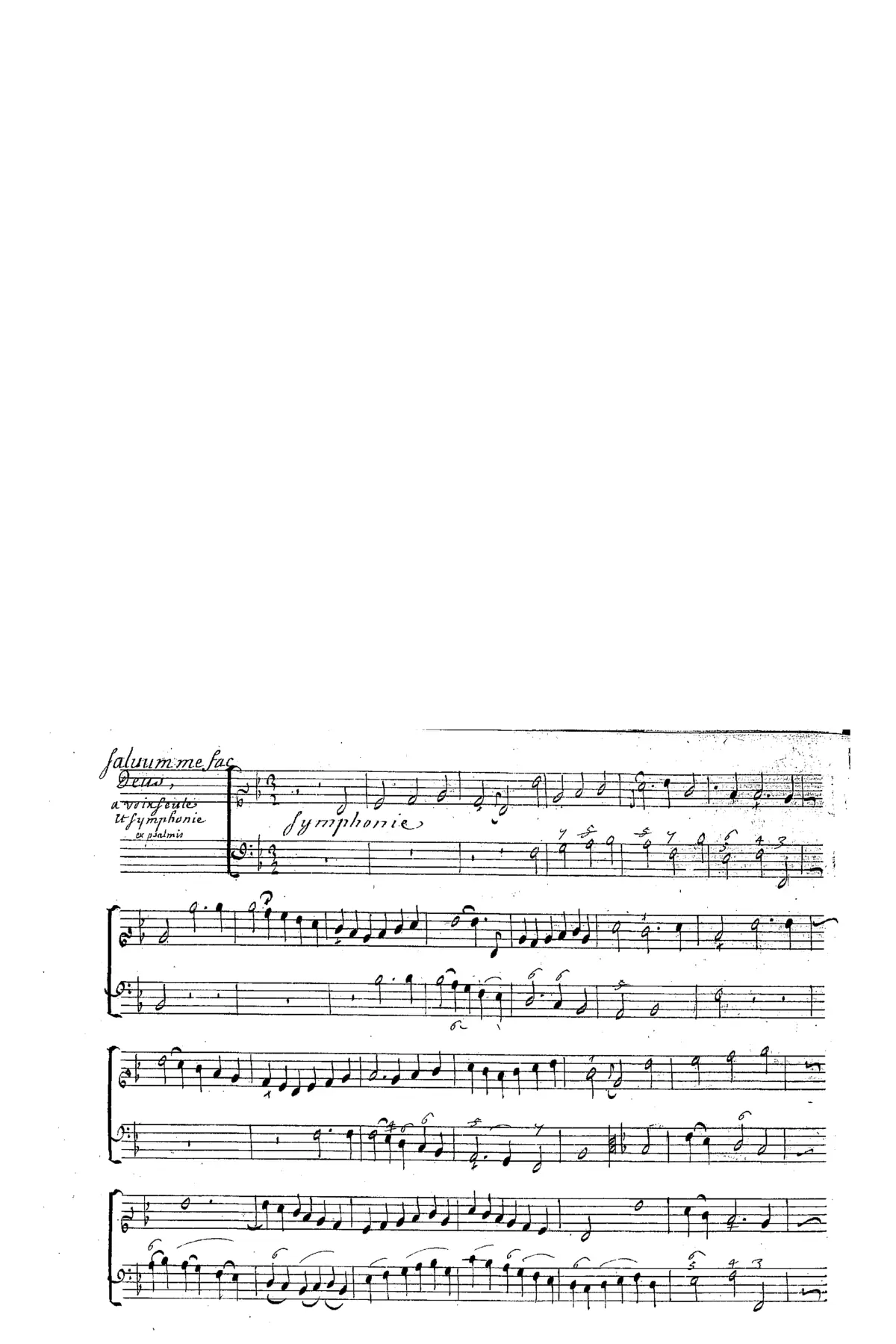 Salvum me fac Deus - Page 1