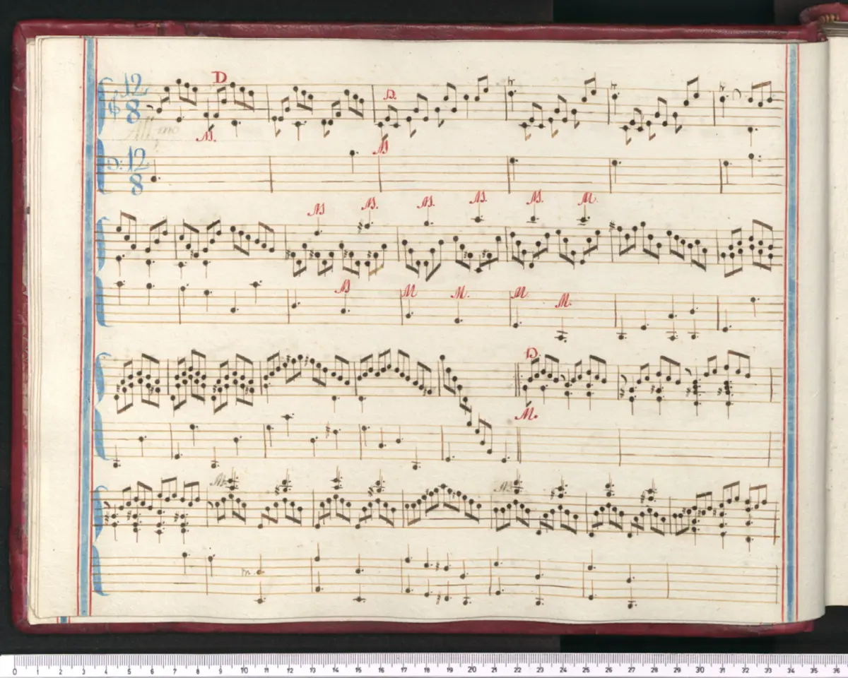 Keyboard Sonata in C major - Page 1
