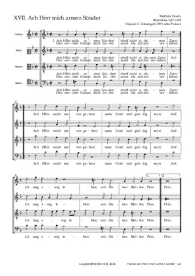 Ach Herr, mich armen Sünder