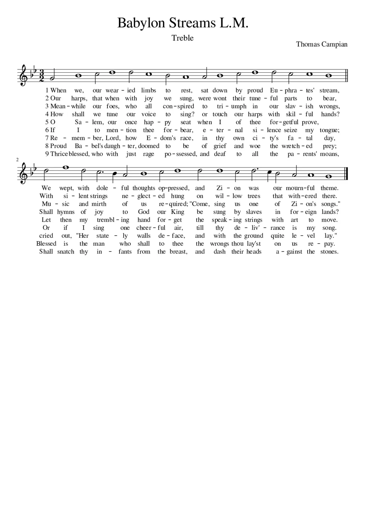 Babylon Streams L.M. - Page 1