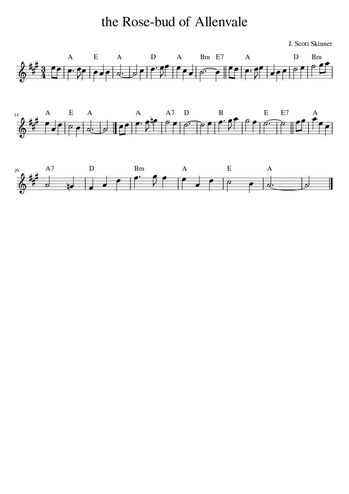 the Rose-bud of Allenvale - Page 1