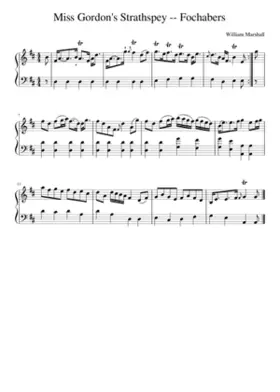 Miss Gordon's Strathspey -- Fochabers