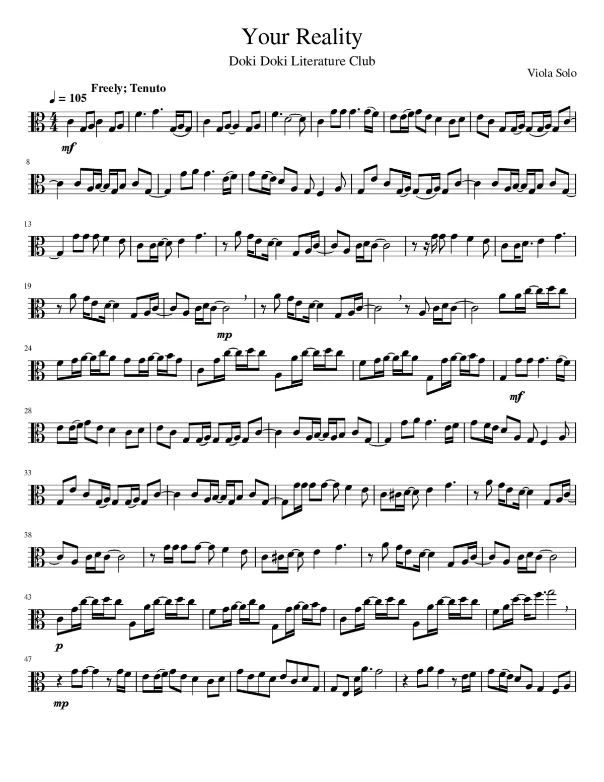 your reality - Page 1