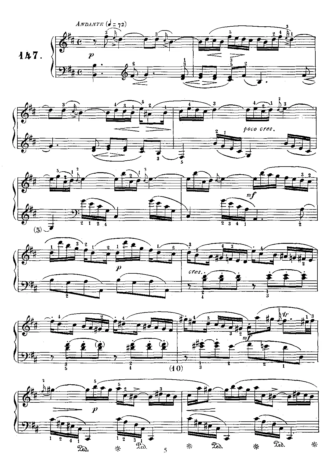 Keyboard Sonata in B minor - Page 1