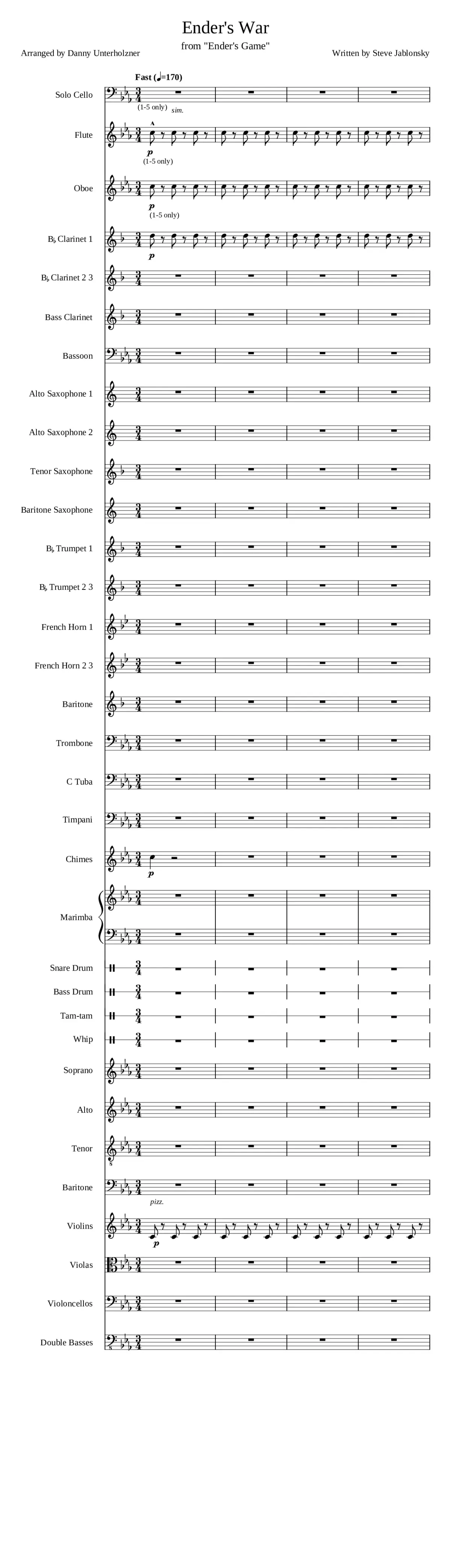 Ender's War - Page 1