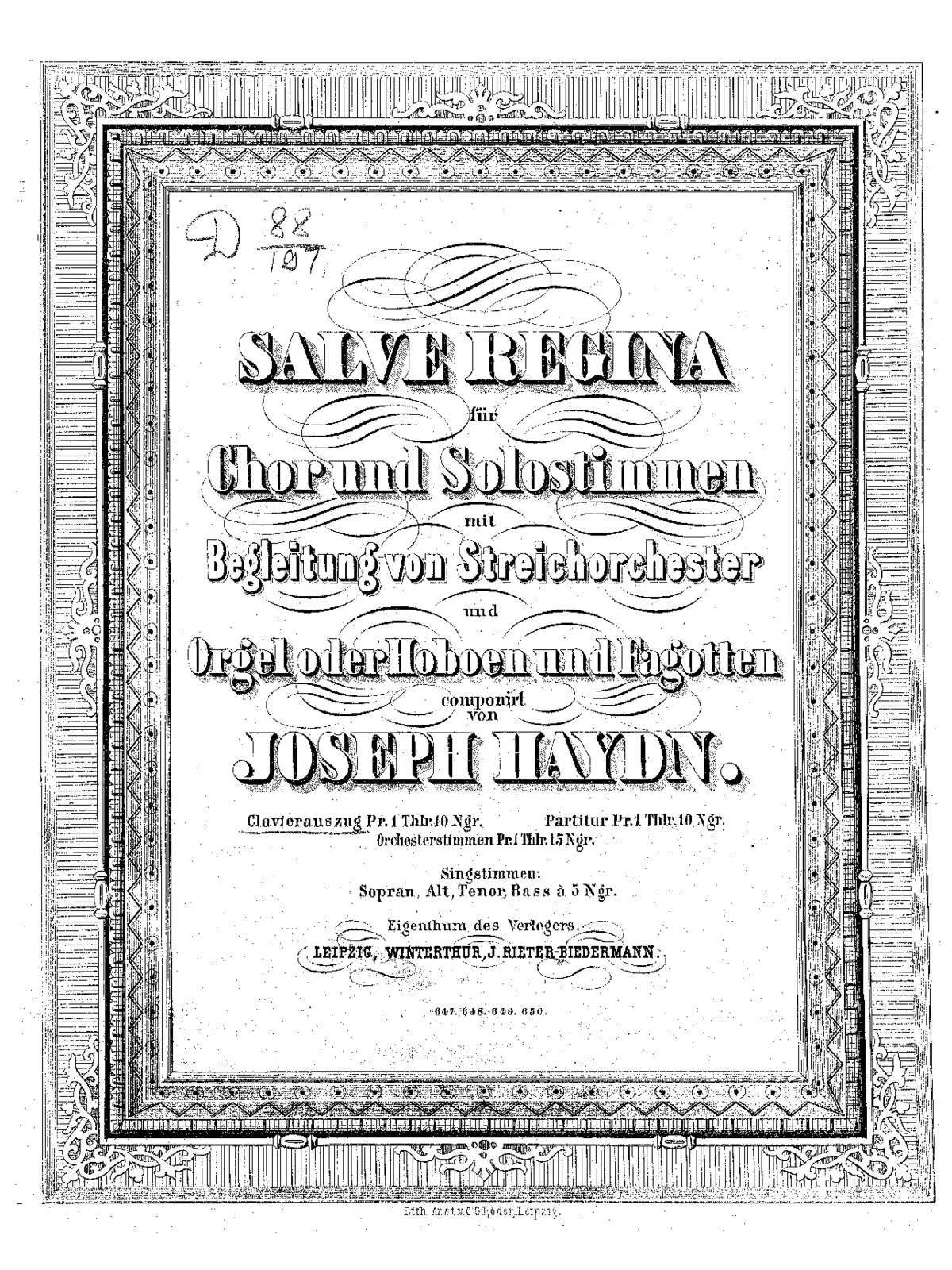 Salve Regina - Page 1