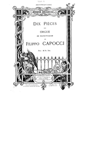 10 Pieces for Organ or Pedal Piano