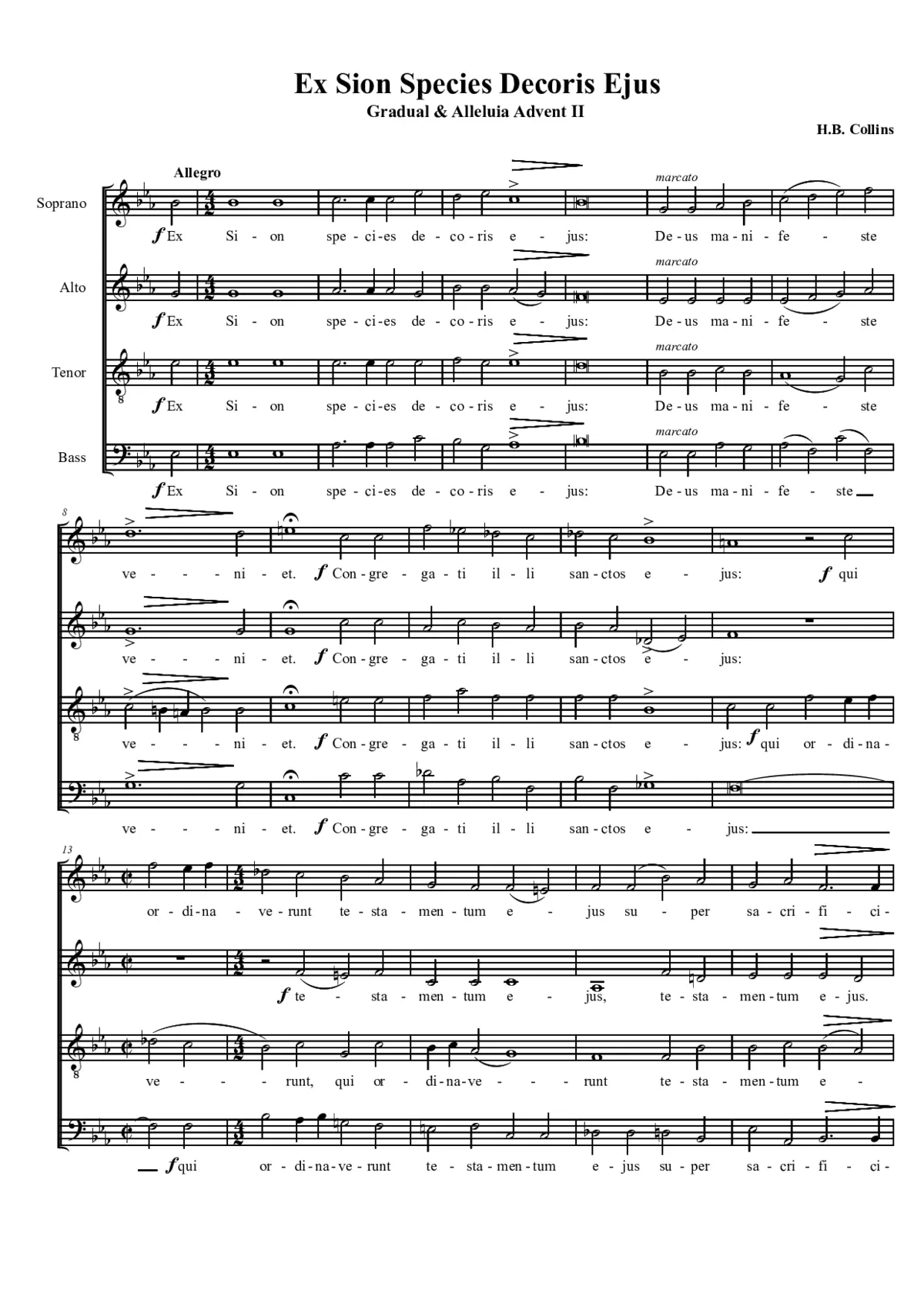 Advent II Gradual & Alleluia - Page 1