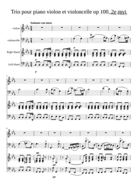 Piano Trio in E-flat major D.929