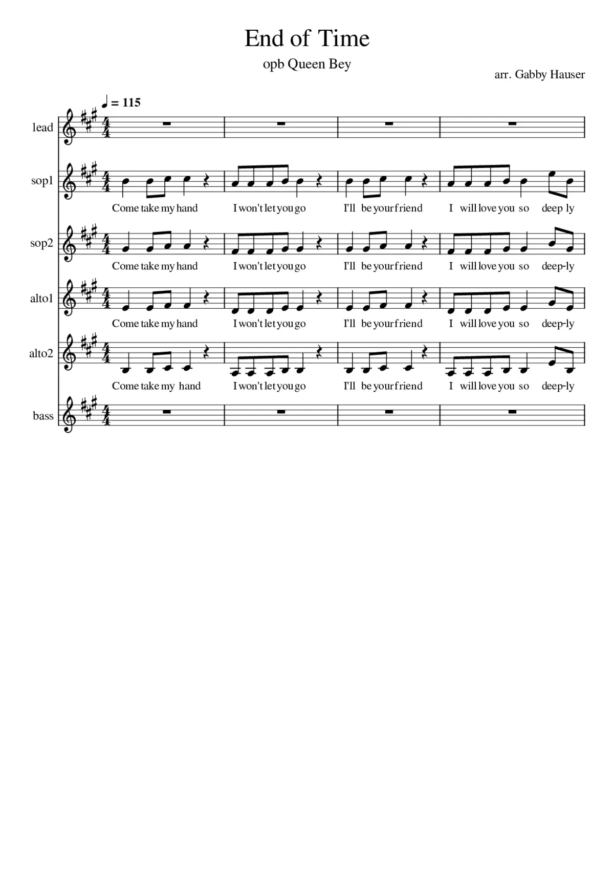 End of Time - Page 1